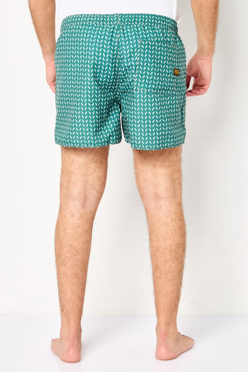 G-Star RAW شورتات سباحة للرجال بطبعة شاملة، متعددة الألوان - Image 4