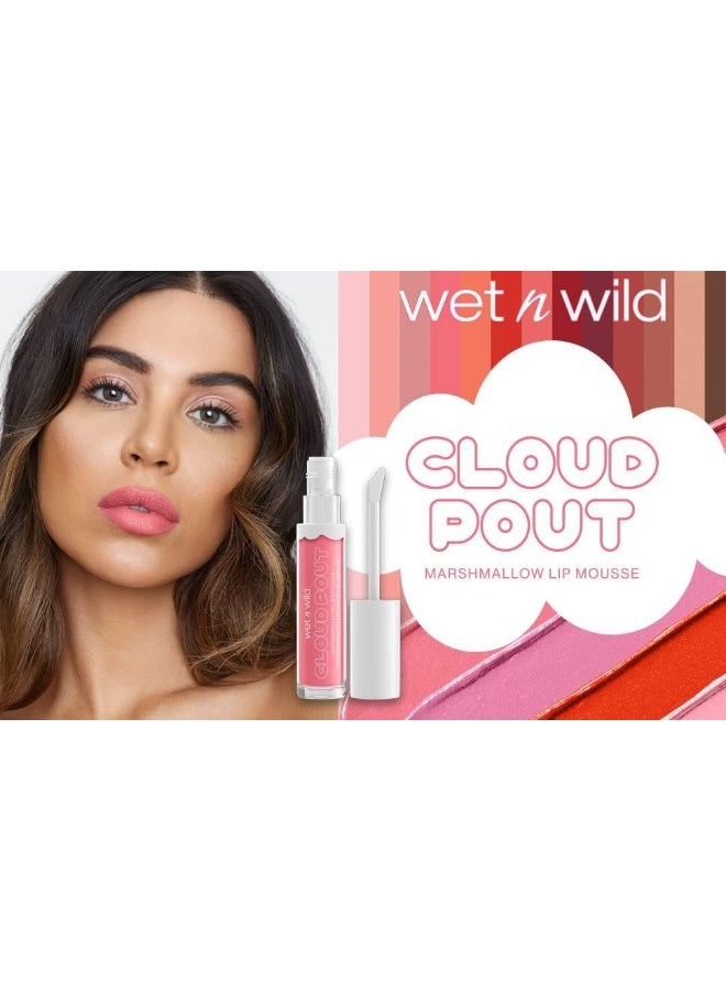 Wet N Wild Cloud Pout Marshmallow Lip Mousse - Pink Girl, You're Whipped - Image 5