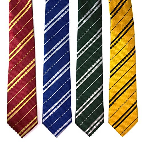 LilMents 4 Pack Pinstriped Formal Necktie Tie Set (Multicolored Set A) - Image 2