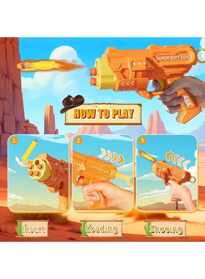 DX DA XIN Shooting Game Toys for Ages 3 4 5 6 7 8 9 10+ Year Old Boy, Digital Shooting Target with 40 Soft Foam Dart and 2 Toy Guns Indoor Outdoor Sports Games Birthday Xmas Easter Gifts Toys for Kids 5-7 8-12 - Image 3