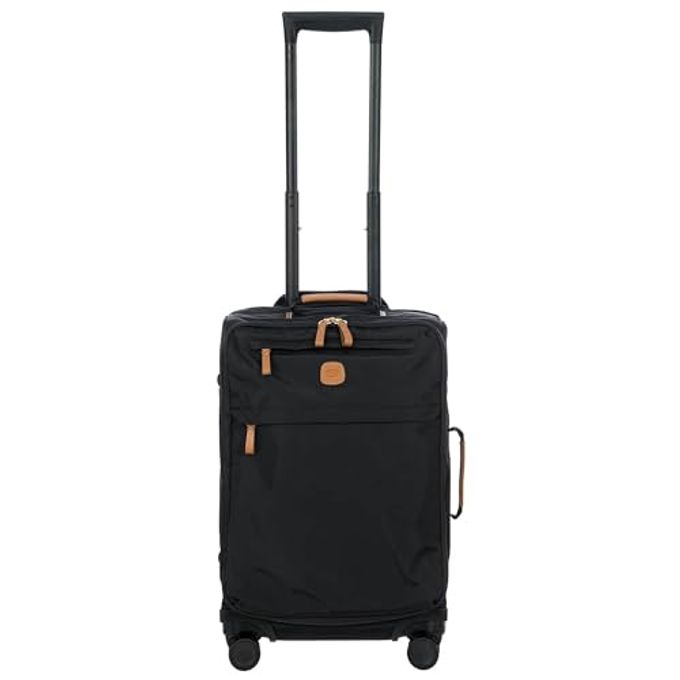 Bric's X Travel Carry-On Luggage Bag With Spinner Wheels 21 Inch Luxury Luggage Bag Black - Image 1