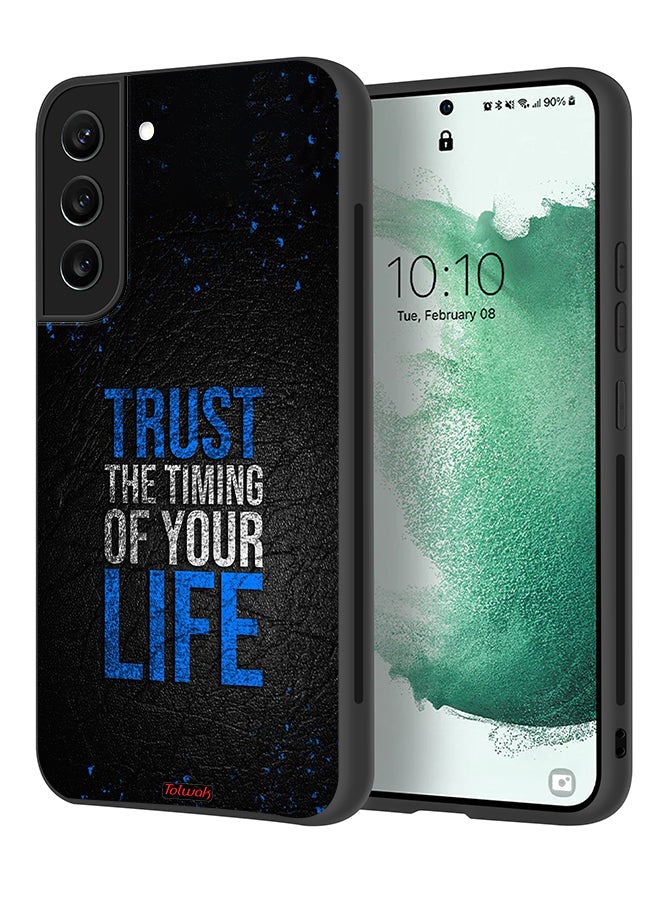 Tolwak Samsung Galaxy S21 Plus 5G Protective Case Cover Trust The Timing Of Your Life - Image 1