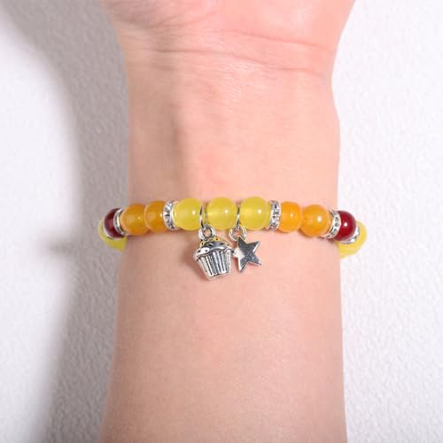 GINAZL Five Night at Freddy Bracelets FNAF Bracelet,4 pcs Freddy Bonnie Chica Foxy Bracelet FNAF Stuff Merch Valentins Day Gifts for Teen Horror Movie Gifts - Image 5