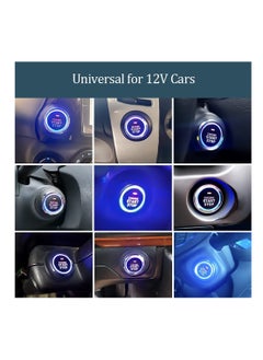 MR.SMART 12V Car Passive Keyless Entry System PKE Engine Starter Push Button Vehicles Start/Stop Kit Safe Lock with 2 Smart Key  - Image 5