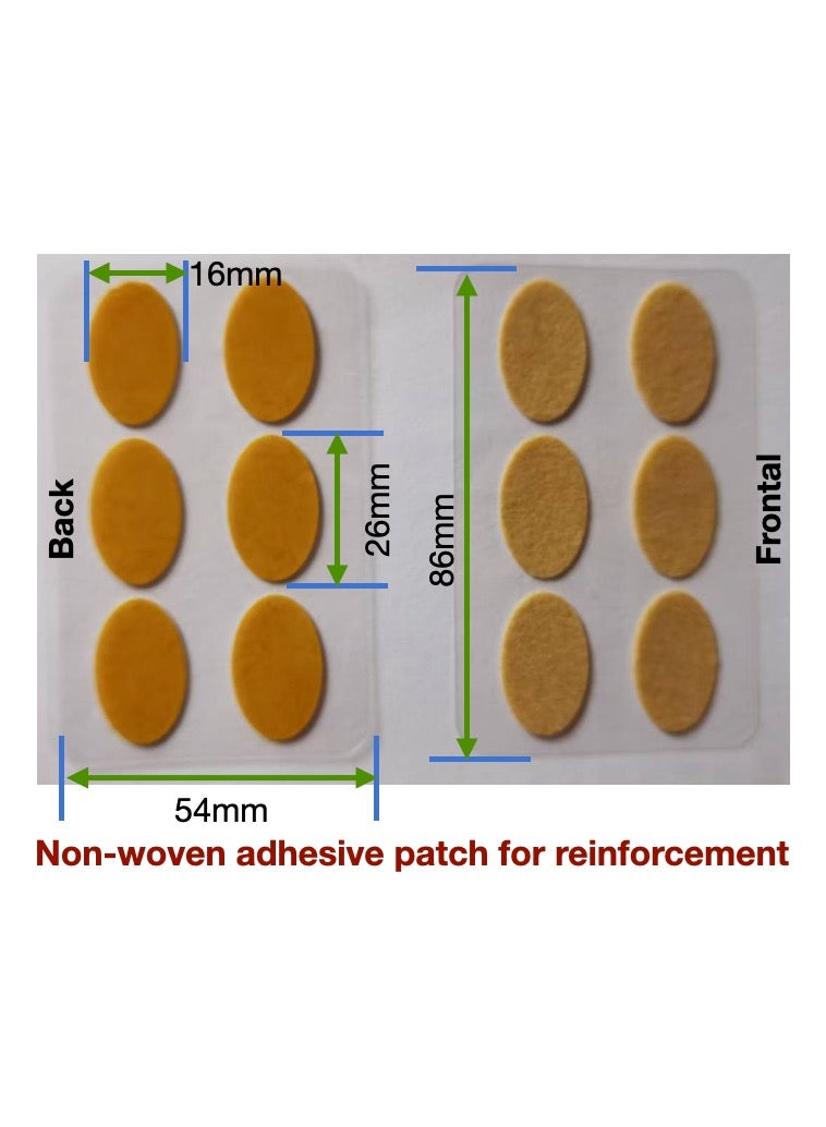 WAN HUA PE Transparent Adhesive Patch + Non-woven Adhesive Patch for Eye/U The Non-Invasive Acupuncture - Image 2
