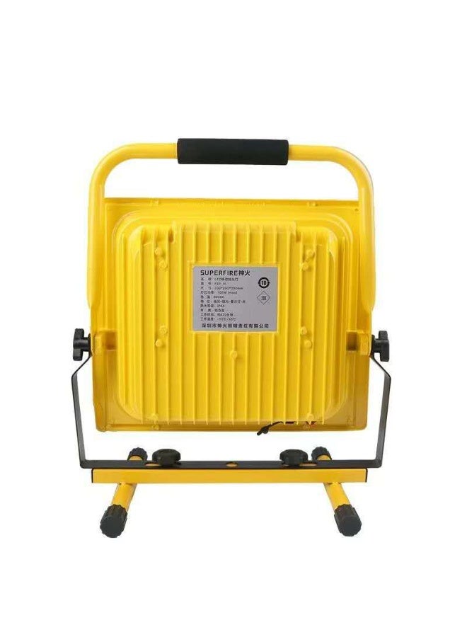 SupFire SUPERFIRE Shenhuo 100W Portable LED Work Light with Digital Display & Remote Control – 360° Adjustable Floodlight for Construction, Camping & Emergency - Image 2