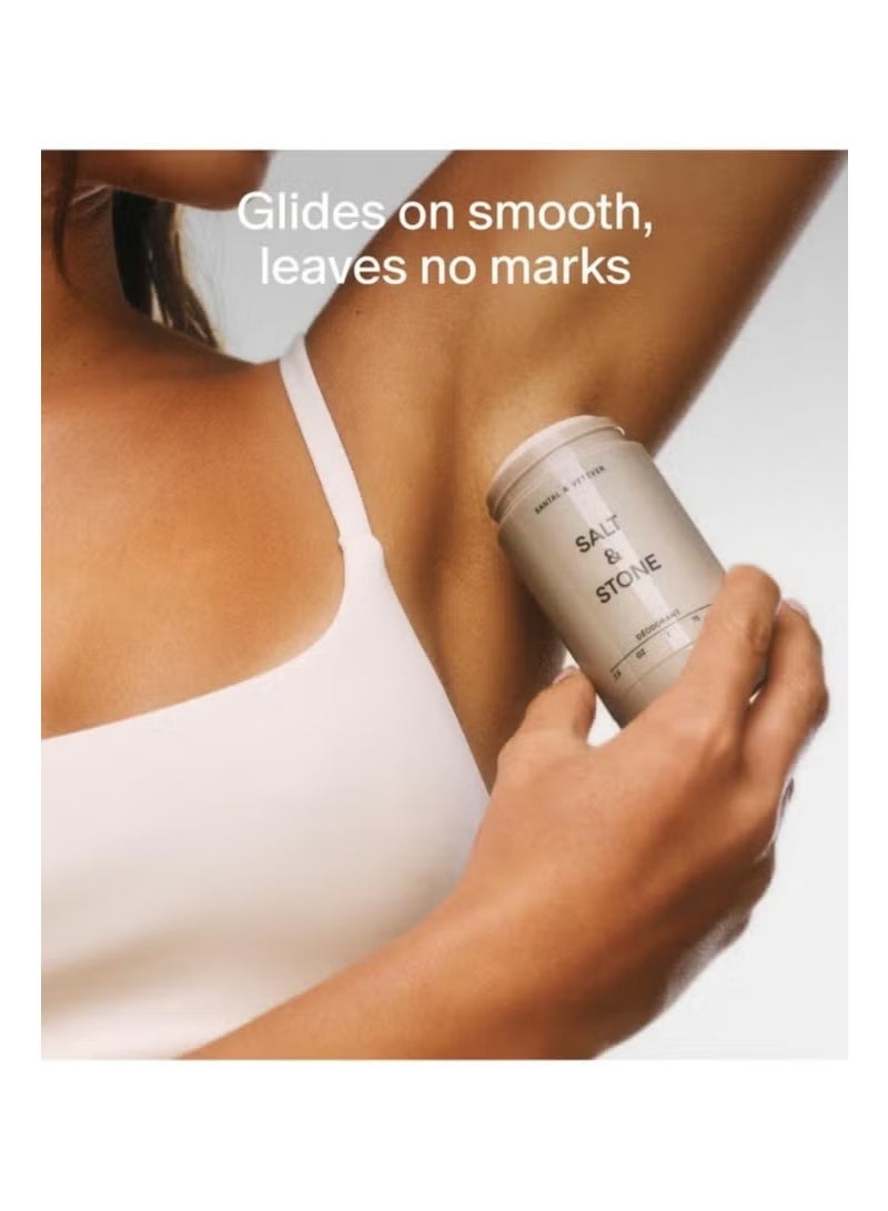 Salt & Stone Deodorant | Extra Strength Natural  Deodorant for Women & Men | Aluminum Free with Seaweed Extracts, Shea Butter & Probiotics (Neroli & Basil) - Image 3