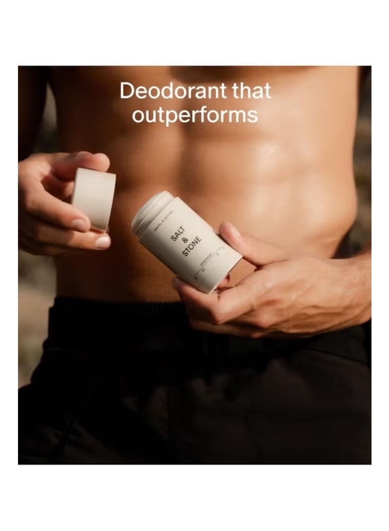 Salt & Stone Deodorant | Extra Strength Natural  Deodorant for Women & Men | Aluminum Free with Seaweed Extracts, Shea Butter & Probiotics (Neroli & Basil) - Image 5