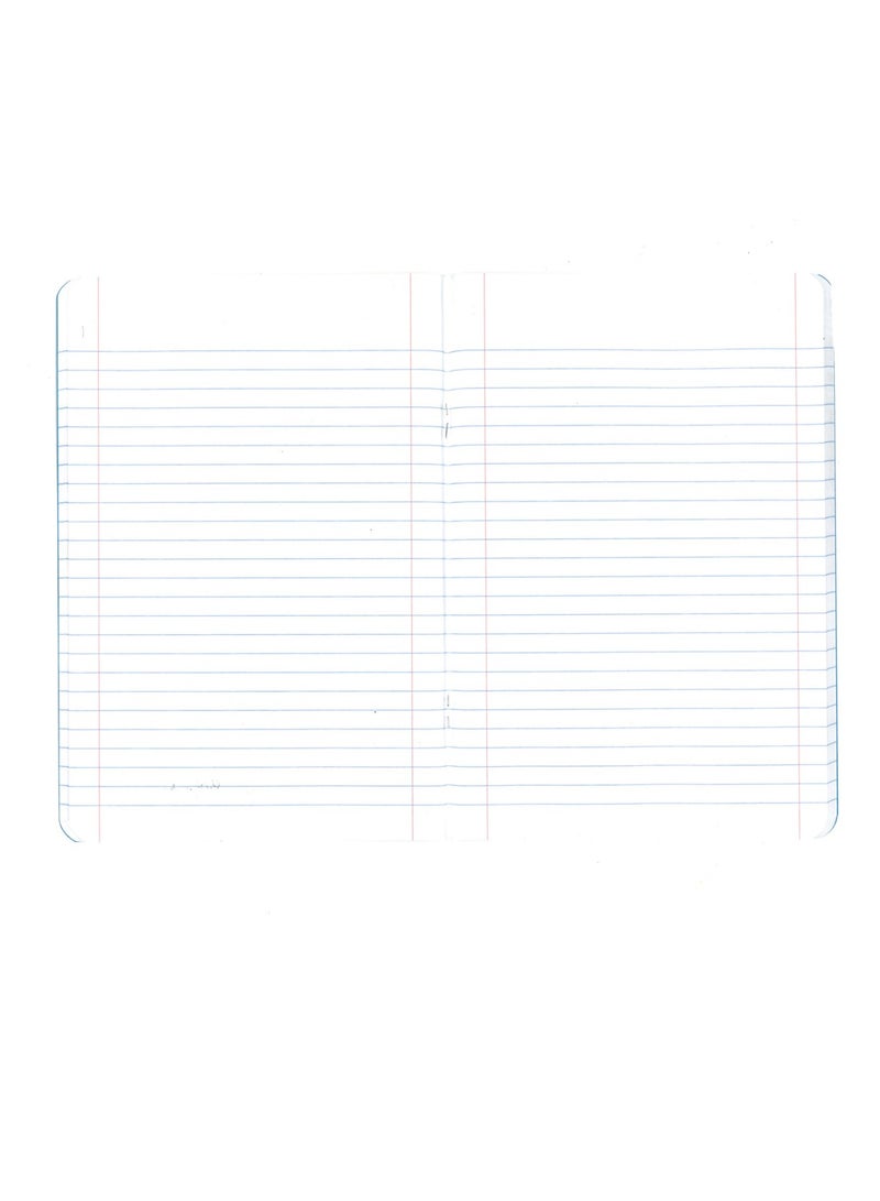Firmo A4 Size Stapled Notebook With 60 Sheets Paper Cover Red - Image 2