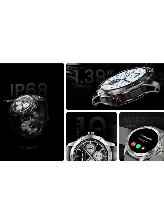 HiFuture HiFuture Flex2 Smart Wireless calling Watch, 1.39" FHD Display, 100+ Sports Modes, IP68 Waterproof, 10-Day Battery, FTFLX2  - Image 4