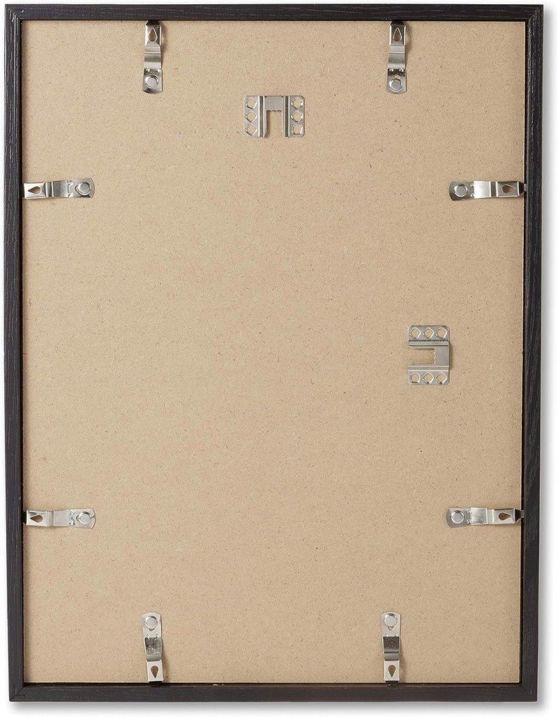 Opposite Wall - 9x12 in - Black Oak Wood Picture Frame - Lightweight, Versatile & Shatterproof - Wall Hanging Poster or Photo Frame - Wall Decor for Office, Gallery & Home - Image 2