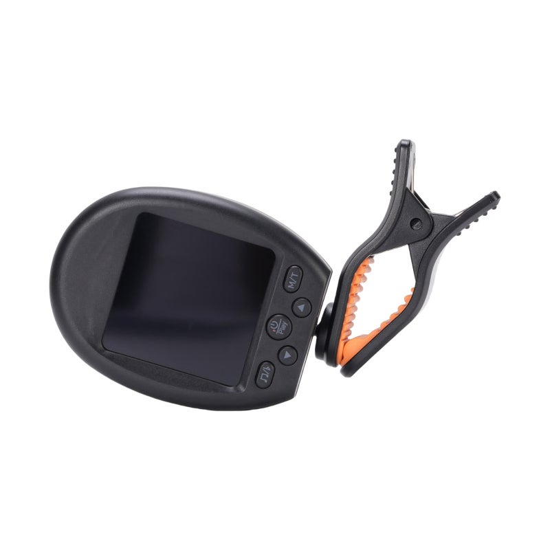 Meideal Chromatic Clip-On Tuner With Vibrant LCD Display 360-Degree Rotating Clip - High Accuracy Digital Metronome Tuner for Guitar Bass Violin Ukulele - Image 4