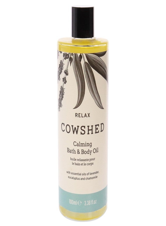 Cowshed Relax Calming Bath and Body Oil by Cowshed for Unisex - 3.38 oz Body Oil - Image 1