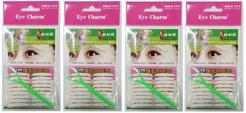 Eye Charm Magic Wide  Double Sided Eyelid Tape X 4 Packs