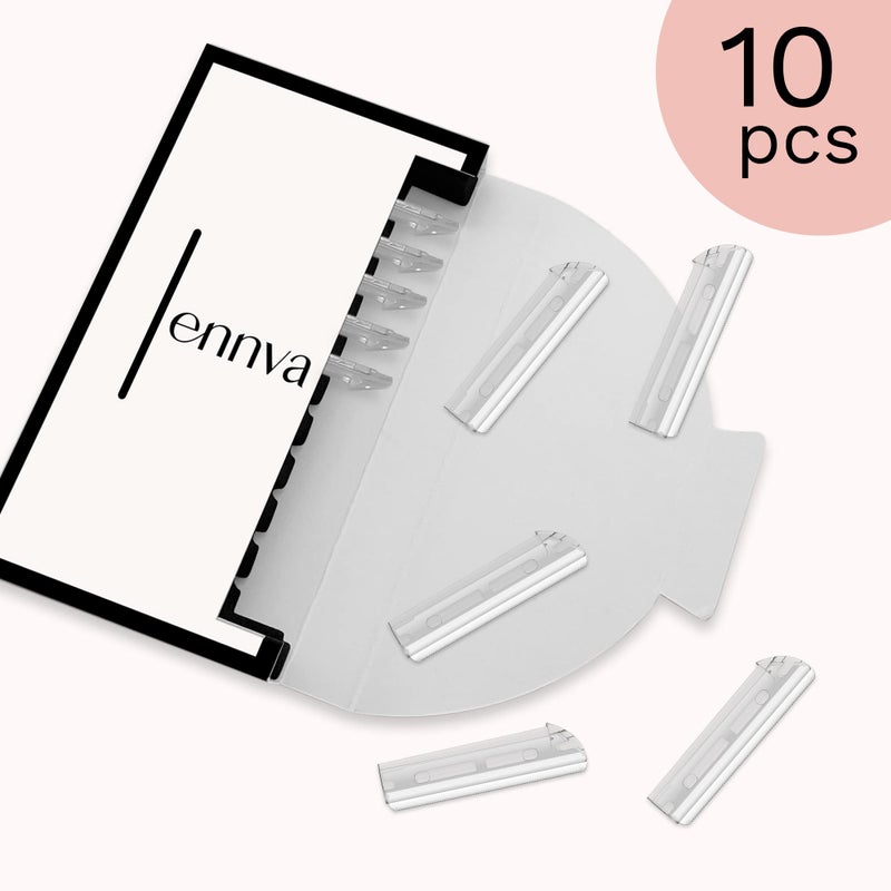 ennva Metal Razor Replacement Blades -Pack of 10 - Image 2
