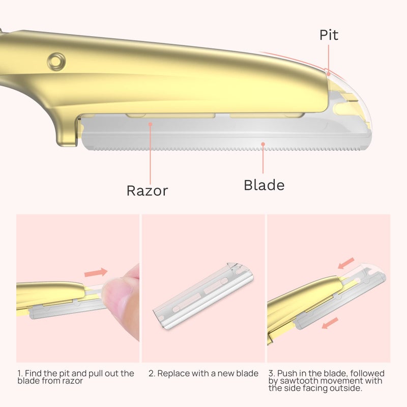 ennva Metal Razor Replacement Blades -Pack of 10 - Image 4