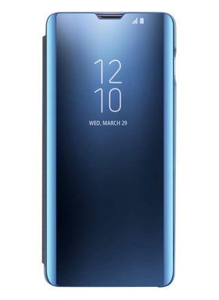 For Xiaomi Poco X3 Clear View Flip Case , Without Sensor , Stand Watching Position , Mirror Full Protection Cover Compatible With Xiaomi Poco X3 (6.67') (Blue) - pzsku/Z1E10943A42A2A2E989C1Z/45/1746895957/071c5e09-808e-4479-8545-5104440c5126