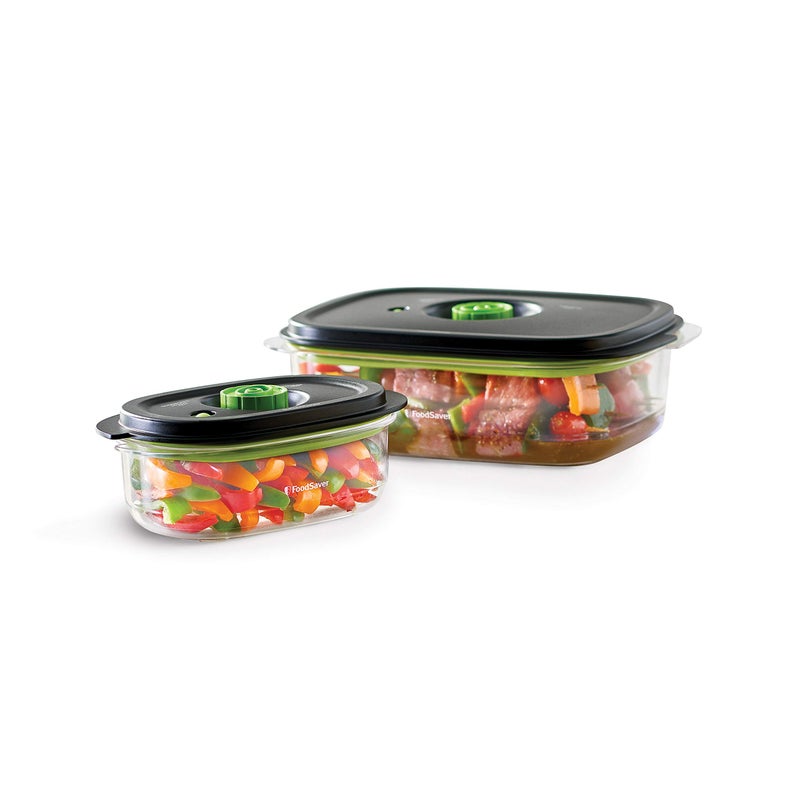 FoodSaver فود سيفر 2116382 حافظ وماريني حاويات فراغية - Image 1