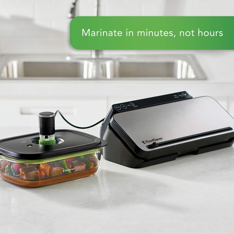 FoodSaver فود سيفر 2116382 حافظ وماريني حاويات فراغية - Image 4