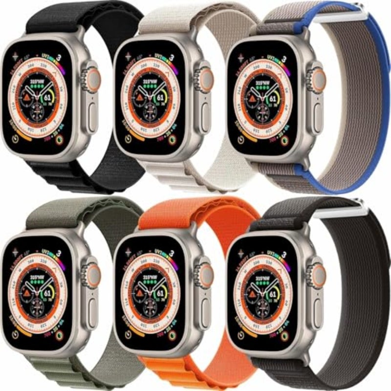 Multi Pack Straps Compatible with Apple watch Series 10 Ultra 2 8 Ultra 9 8 7 6 SE - Image 3