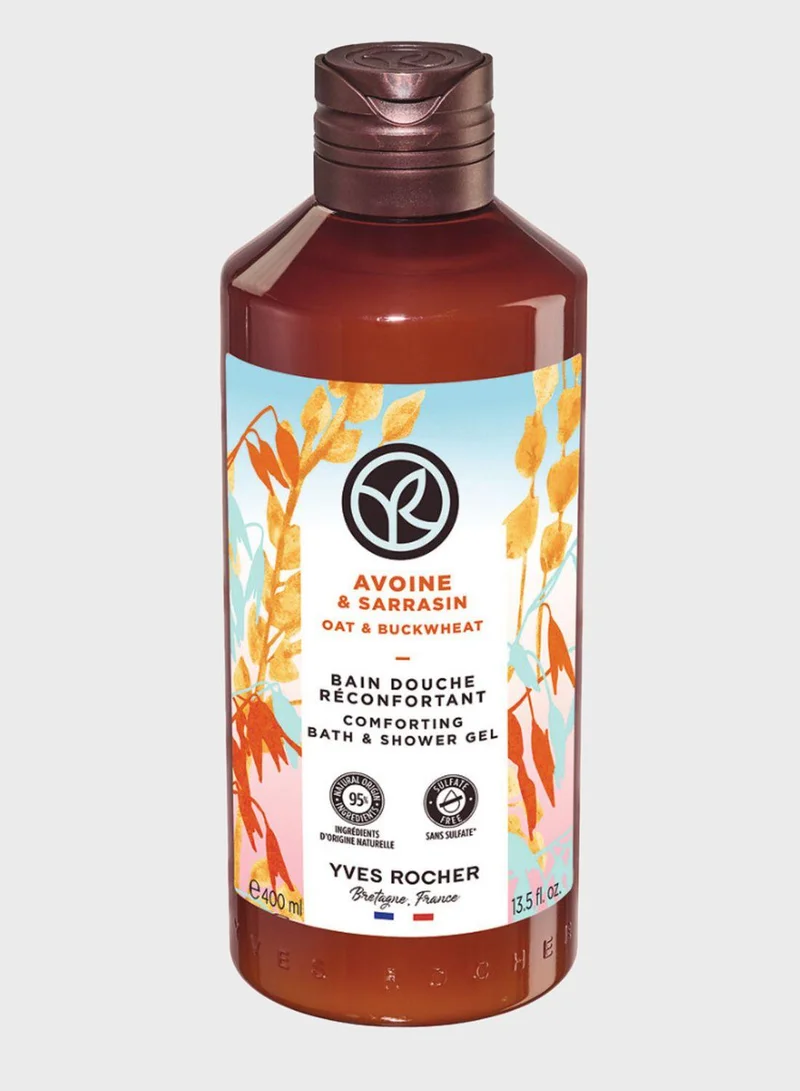 Yves Rocher Bath And Shower Oat Milk And Buckwheat 400Ml