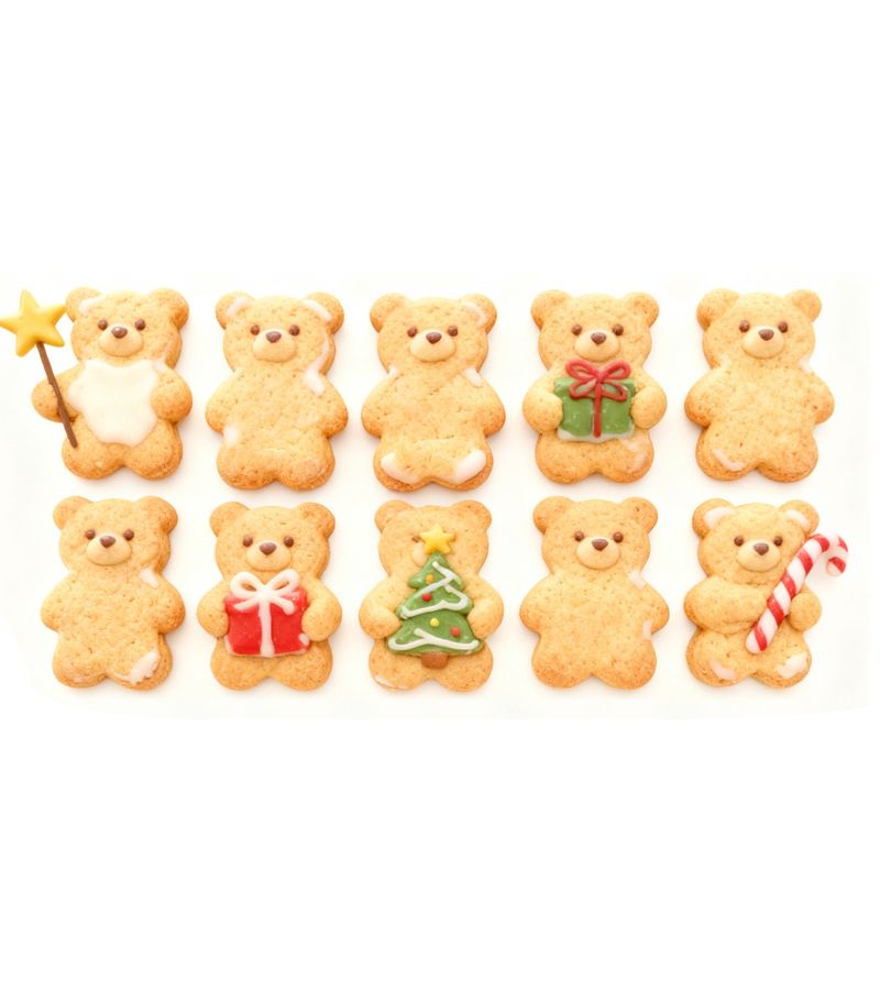 1pc Mini Bear Shaped Cookie Cutter Food Grade Stainless Steel For Baking Snacks - Image 2
