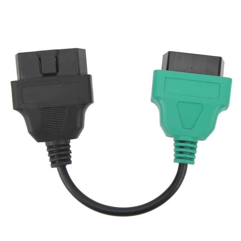 Power Steering Scanner Cable: Green ABS Material, Plug And Play, Perfect Multiecuscan Replacement - Access To ABS & Power Steering Systems OBD2 Diagnostic Cable For Fiat Automotive Repair - Image 3