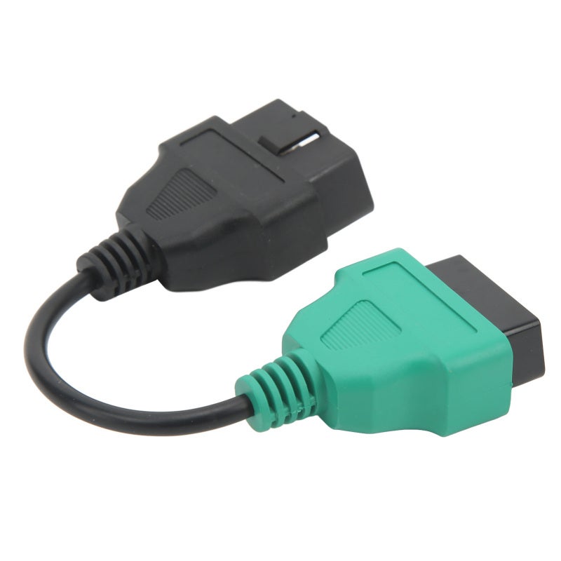 Power Steering Scanner Cable: Green ABS Material, Plug And Play, Perfect Multiecuscan Replacement - Access To ABS & Power Steering Systems OBD2 Diagnostic Cable For Fiat Automotive Repair - Image 5