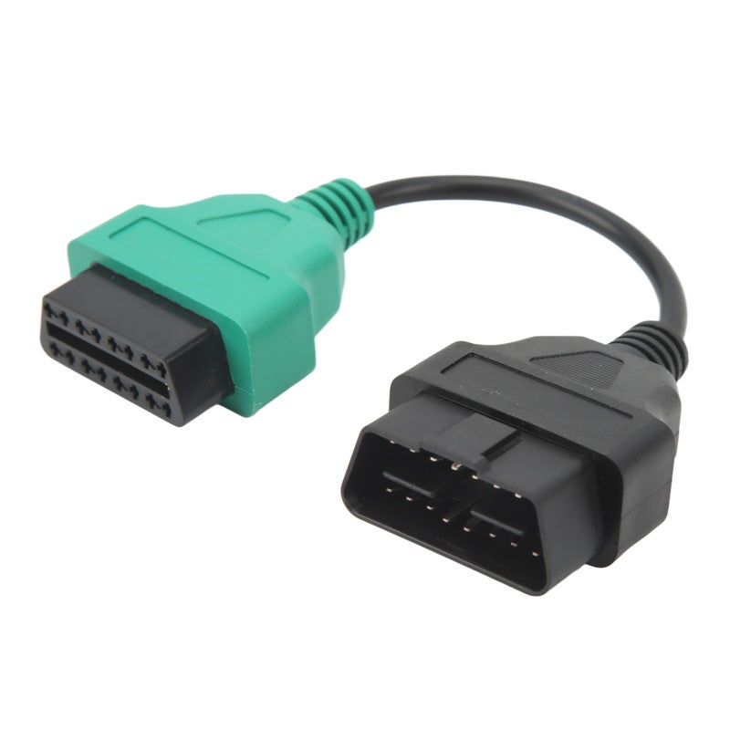 Power Steering Scanner Cable: Green ABS Material, Plug And Play, Perfect Multiecuscan Replacement - Access To ABS & Power Steering Systems OBD2 Diagnostic Cable For Fiat Automotive Repair - Image 4