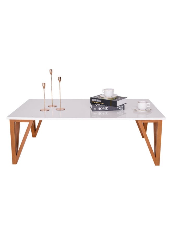 Nil Center Table White 120*70*45 Wood