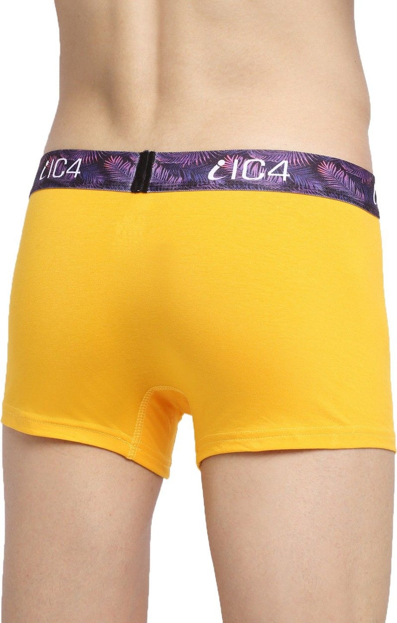 IC4 Store Men's Trunk Combo Pack of 3 - Charcoal, Grey, Yellow - Image 4