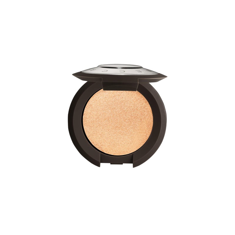 Smashbox X BECCA Shimmering Skin Perfector Pressed Highlighter  Luminous Glow  Buildable 009 Ounce Champagne Pop Mini
