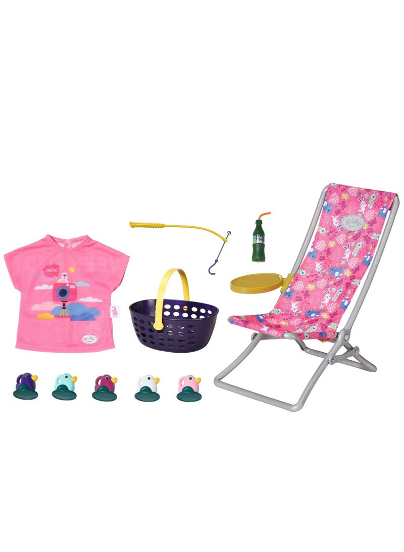 Baby Born Weekend Fishing Set with Accessories - Image 1