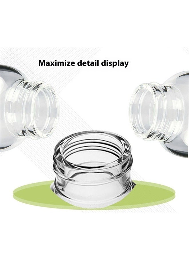 yongsheng New Outdoor Sports Portable Water Bottle Clear/Silver 550ml，  Leak Proof Lid Reusable Eco Friendly  - Image 4