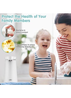 Sharpdo Automatic Smart Sensor Foaming Soap Dispenser Touchless Three-level Adjustment Auto Liquid Soap Dispenser For Bathroom Kitchen Washroom USB Rechargeable  - Image 5