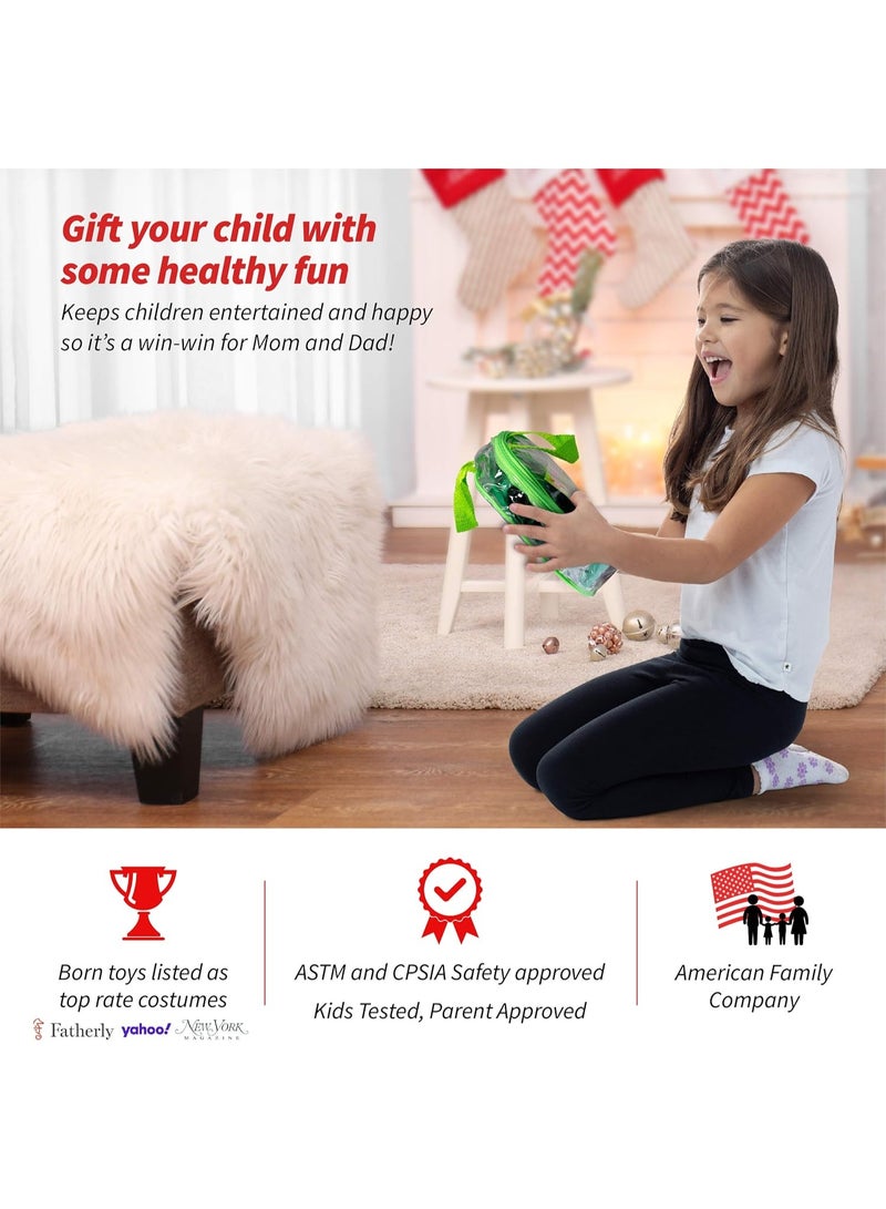 Born Toys Kids Gardening Set, Kids Gardening Tools with rake, Kids Gardening Gloves and Washable Apron Set for Real or Sand Gardening and Dress up Clothes or Role Play - Image 5