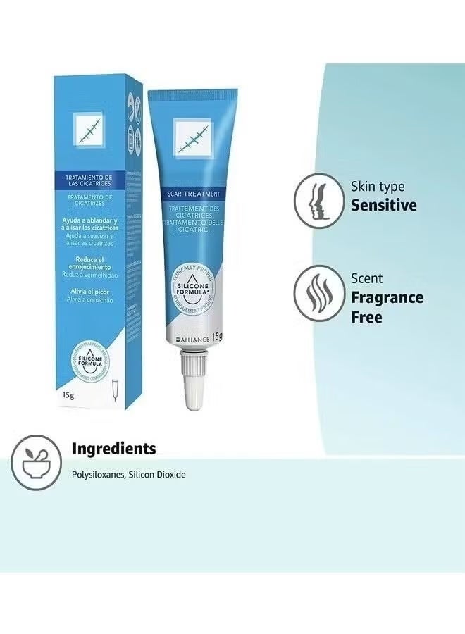 Kelo-cote Advanced Formula Scar Treatment Gel 15g, Helps Soften And Smooth Raised Scars, Maintaining The Moisture Balance of The Adjacent Skin, Reduces Discolouration, Redness, Pain and Discomfort of Scars - Image 5