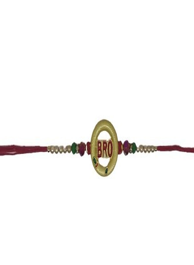 best rakhi for brother with roli chawal - Image 1