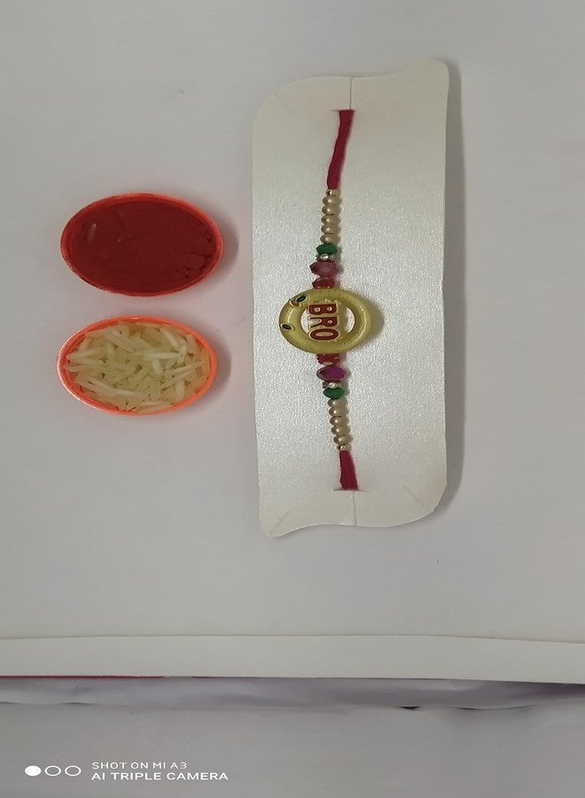 best rakhi for brother with roli chawal - Image 3
