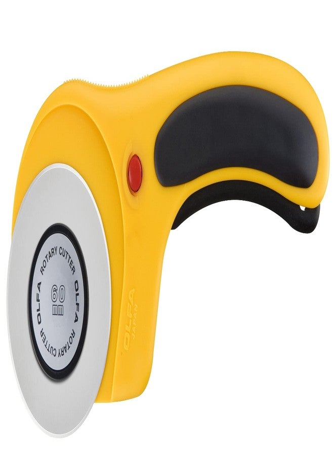 OLFA 9655 RTY-3/DX 60mm Ergonomic Rotary Cutter - Image 2