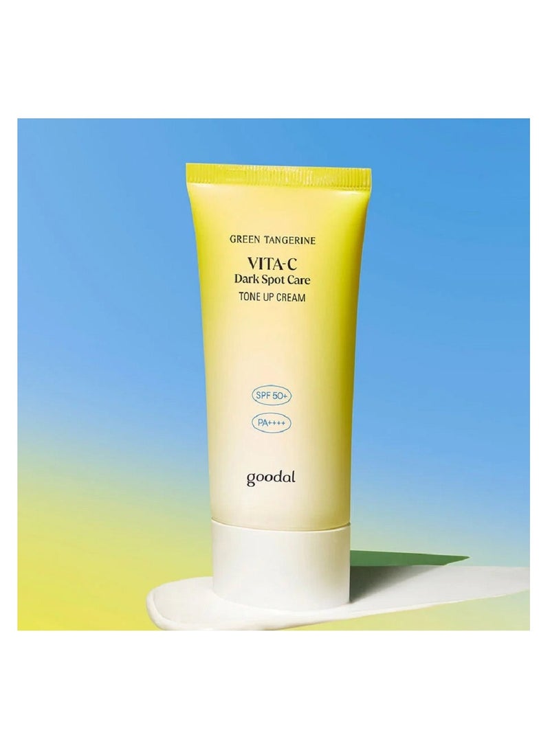 Goodal Green Tangerine Vita C Dark Spot Tone Up - Anti-Dark Spots Moisturizer with SPF 50 50ml - Image 2
