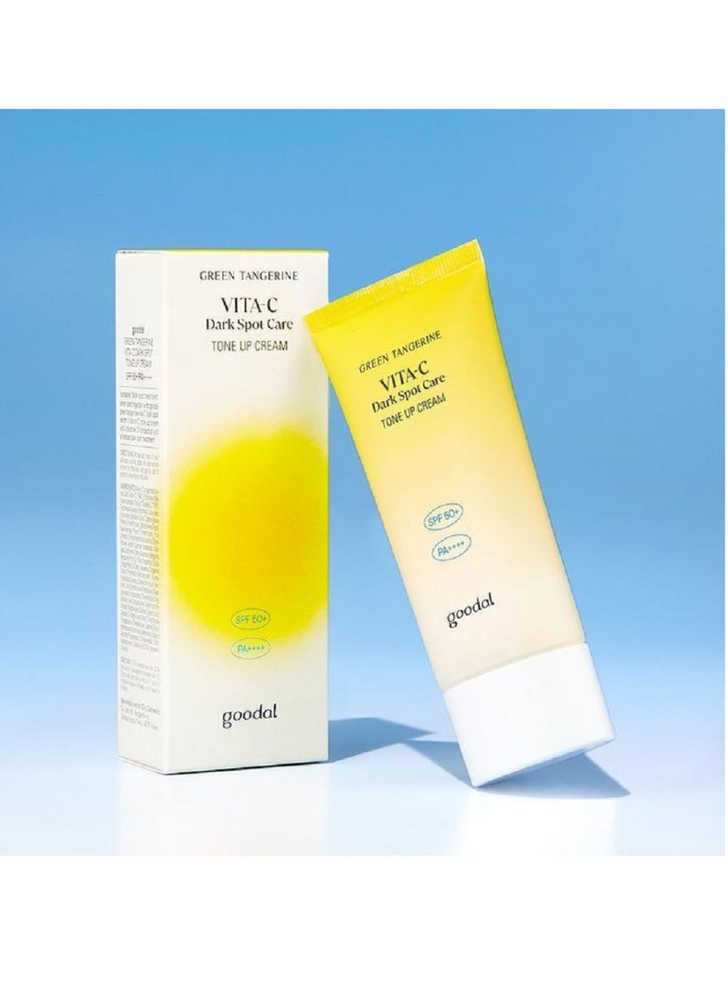 Goodal Green Tangerine Vita C Dark Spot Tone Up - Anti-Dark Spots Moisturizer with SPF 50 50ml - Image 3