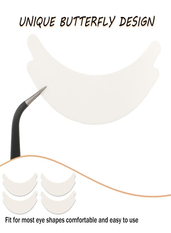 WLLHYF 200 PCS Foam Eye Pads for Lash Extensions, Waterproof Pre Cut Eyelash Tape Lint Free Sticky Under Eye Pads Lash Tech Supplies Fit Most Eye Shape, White - Image 5