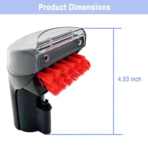 Tivcroxs 1400B Little Green 3" Tough Stain Brush Tool Replacement for Bissell Little-Green Upright & Portable Carpet Cleaners for 1400B 4075 3860 1425 1400W 1400 3353 1986 1844 2290A Series, Black,1 Brush - Image 4