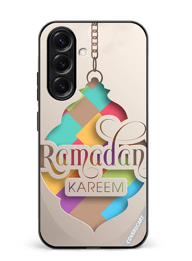 VR CREATIVE Protective Case Cover For Samsung Galaxy S25 Ramadan Kareem Design Multicolour