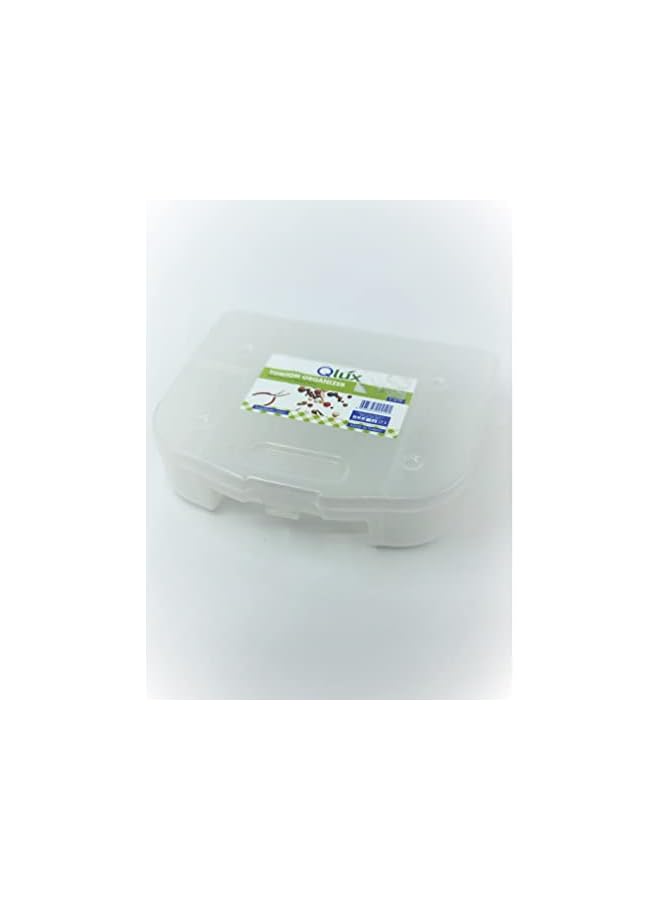 QLUX 3 Piece Plastic Jewelry Organizer Box Set - Image 3