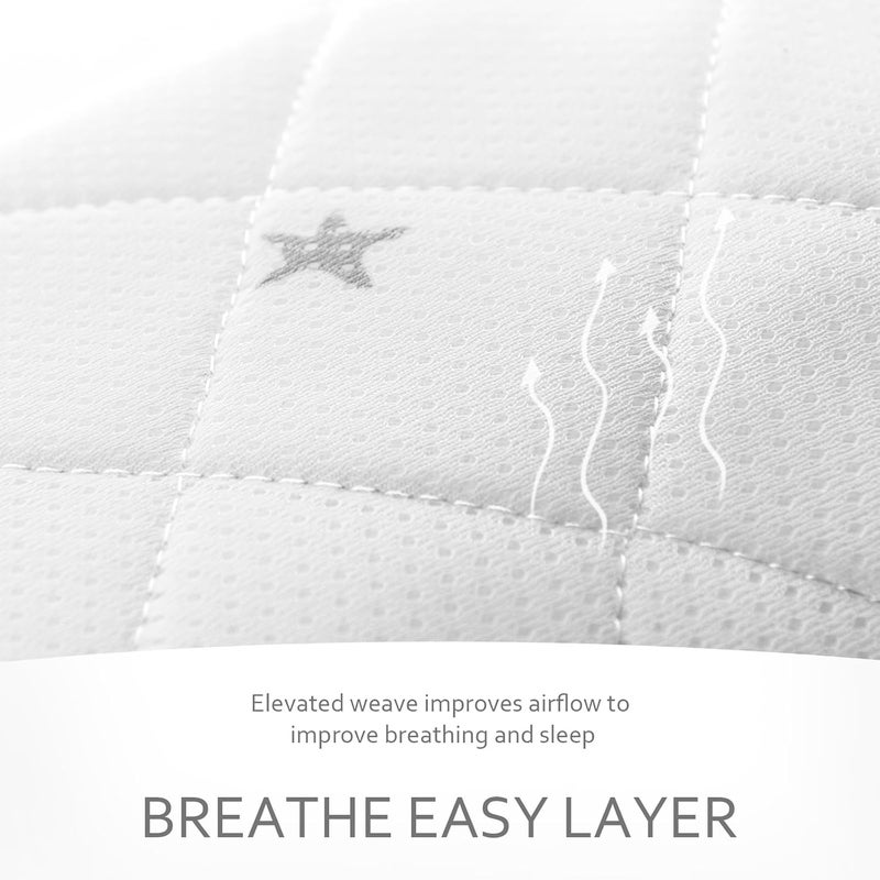 Moonsea Waterproof Pack and Play Mattress Pad Fit for Graco Pack n Play On The Go Playard Breathable and Washable Pack and Play Mattress Sheets Fitted - Image 4