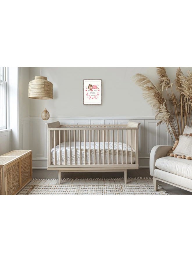Riolis Birth Sampler Cross Stitch Kit - 1123 - Girl Birth Announcement - Image 2
