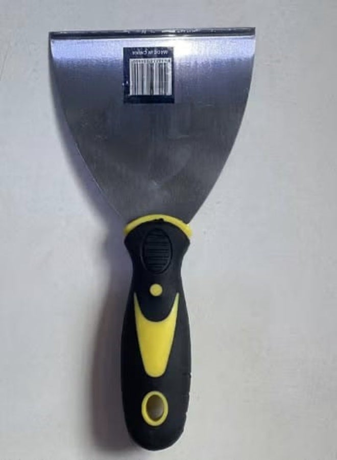 سكين معجون معدني بمقبض مطاطي - 3 بوصة