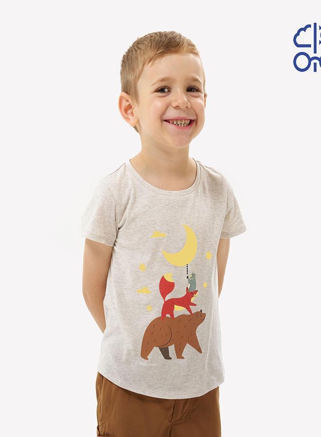 DECATHLON Kids’ hiking T-shirt 2-6 years NH100 - Image 3